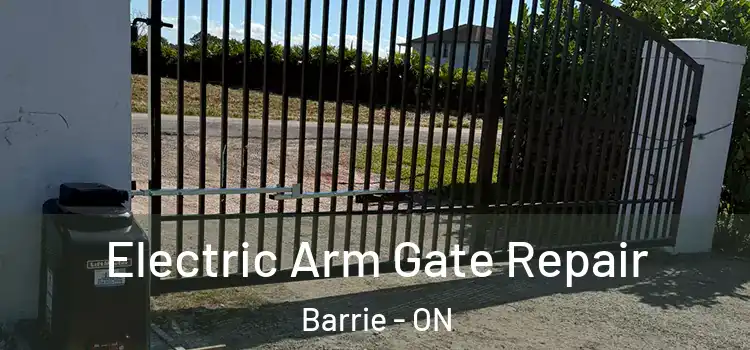  Electric Arm Gate Repair Barrie - ON