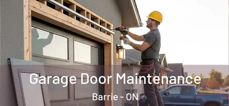  Garage Door Maintenance Barrie - ON
