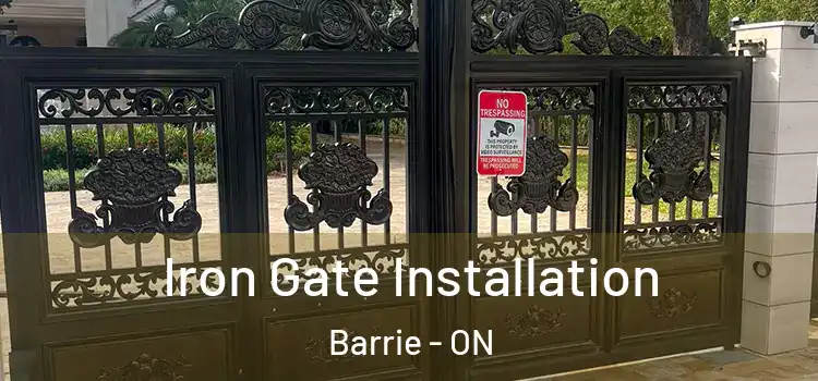 Iron Gate Installation Barrie - ON