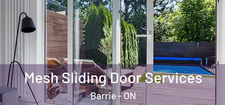 Mesh Sliding Door Services Barrie - ON
